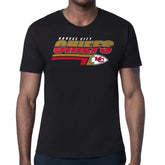 Kansas City Chiefs Starter Logo Push Graphic T-Shirt - Black T-shirts