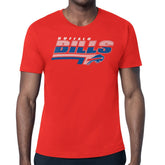 Buffalo Bills Starter Logo Push Graphic T-Shirt - Red T-shirts