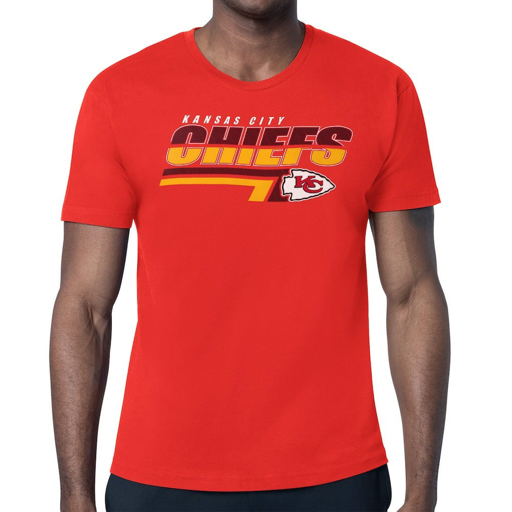 Kansas City Chiefs Starter Logo Push Graphic T-Shirt - Red T-shirts
