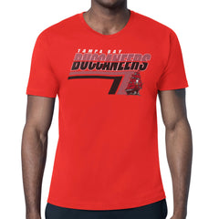 Tampa Bay Buccaneers Starter Logo Push Graphic T-Shirt - Red T-shirts