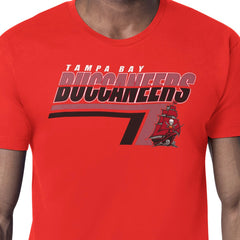Tampa Bay Buccaneers Starter Logo Push Graphic T-Shirt - Red T-shirts
