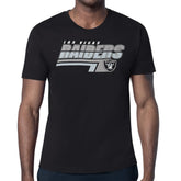 Las Vegas Raiders Starter Logo Push Graphic T-Shirt - Black T-shirts
