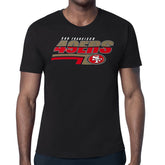 San Francisco 49ers Starter Logo Push Graphic T-Shirt - Black T-shirts