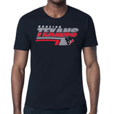 Houston Texans Starter Logo Push Graphic T-Shirt - Navy T-shirts