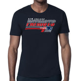 New England Patriots Starter Logo Push Graphic T-Shirt - Navy T-shirts
