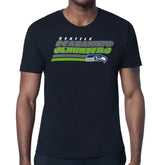 Seattle Seahawks Starter Logo Push Graphic T-Shirt - College Navy T-shirts