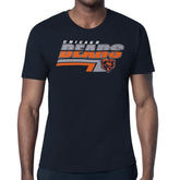 Chicago Bears Starter Logo Push Graphic T-Shirt - Navy T-shirts