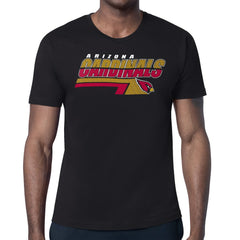 Arizona Cardinals Starter Logo Push Graphic T-Shirt - Black T-shirts