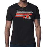 Cleveland Browns Starter Logo Push Graphic T-Shirt - Black T-shirts