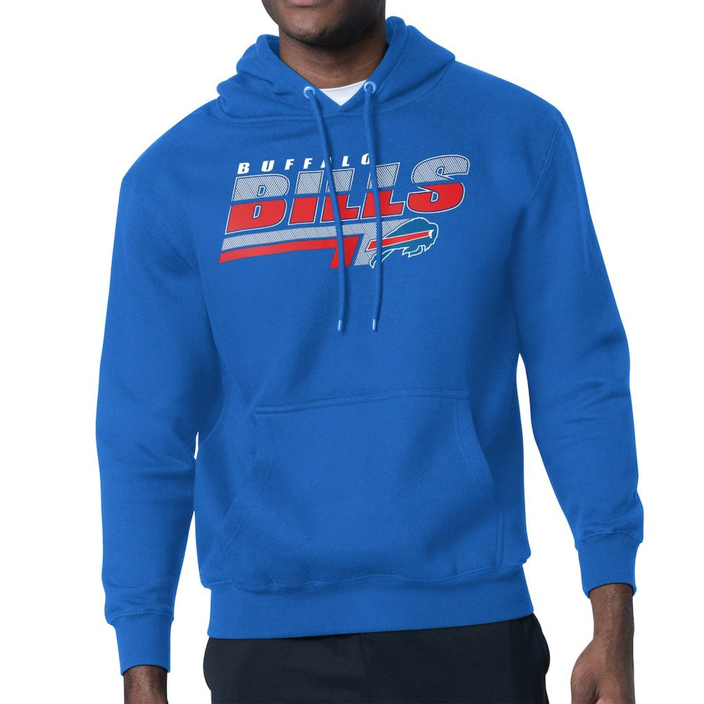 Buffalo Bills Starter Logo Push Graphic Hoodie - Royal Hoodies