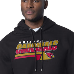Arizona Cardinals Starter Logo Push Graphic Hoodie - Black Hoodies