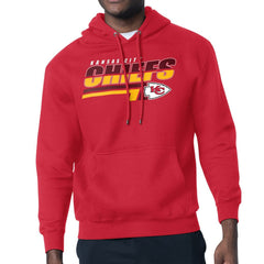 Kansas City Chiefs Starter Logo Push Graphic Hoodie - Red Hoodies
