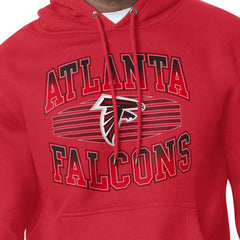 Atlanta Falcons Starter Team Grit Graphic Hoodie - Red Hoodies