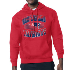 New England Patriots Starter Team Grit Graphic Hoodie - Red Hoodies