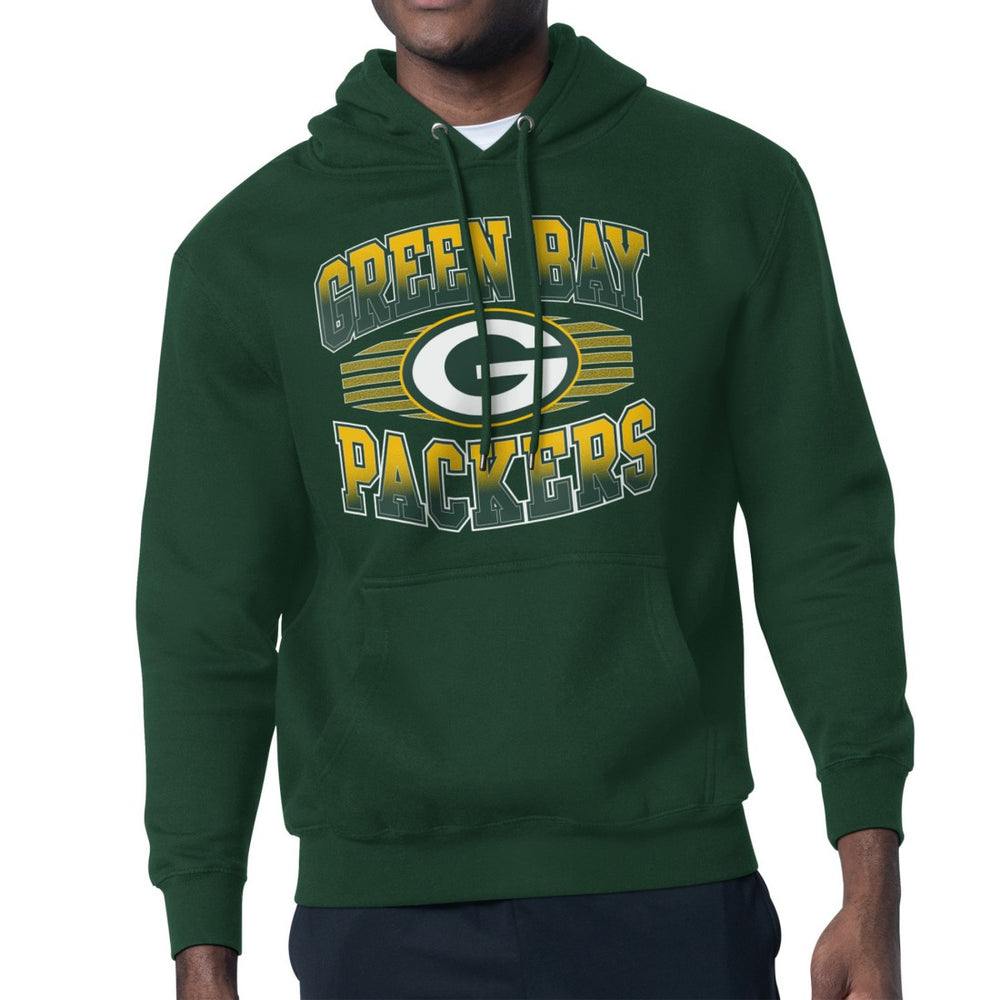 Green Bay Packers Starter Team Grit Graphic Hoodie - Green Hoodies