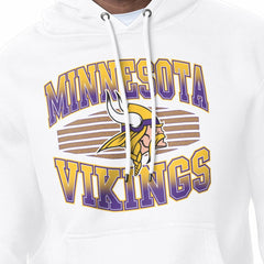 Minnesota Vikings Starter Team Grit Graphic Hoodie - White Hoodies