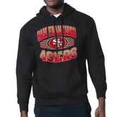 San Francisco 49ers Starter Team Grit Graphic Hoodie - Black Hoodies