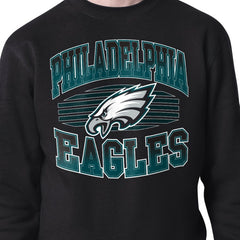 Philadelphia Eagles Starter Team Grit Graphic Fleece Pullover Sweatshirt - Black Pullover