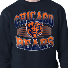 Chicago Bears Starter Team Grit Graphic Fleece Pullover Sweatshirt - Navy Pullover