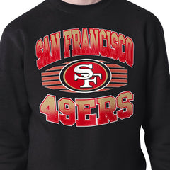 San Francisco 49ers Starter Team Grit Graphic Fleece Pullover Sweatshirt - Black Pullover