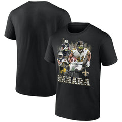 Alvin Kamara New Orleans Saints Notorious Graphic T-Shirt - Black T-shirts