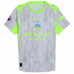 Manchester City 2025/26 Third Jersey Green/Neon Green - Puma for sale
