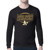 Athletics Starter Team Track Graphic Long Sleeve T-Shirt - Black T-shirts