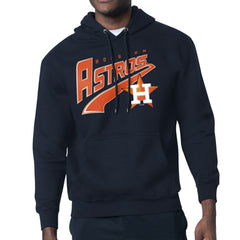 Houston Astros Starter Modern Tailsweep Fleece Tri-Blend Pullover Hoodie - Navy Hoodies