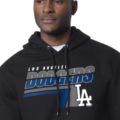 Los Angeles Dodgers Starter Logo Push Graphic Hoodie - Black Hoodies