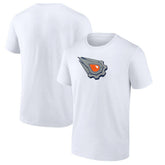 Edmonton Oilers Primary Logo T-Shirt - White | US 203353767