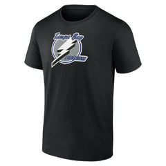 Tampa Bay Lightning Primary Logo T-Shirt - Black | US 203353769