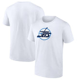 Winnipeg Jets Primary Logo T-Shirt - White | US 203353770