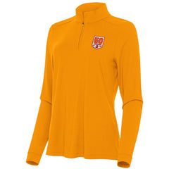 Tampa Bay Buccaneers Antigua Women's 50th Season Intent Quarter-Zip Sweatshirt - Orange Sweatshirts