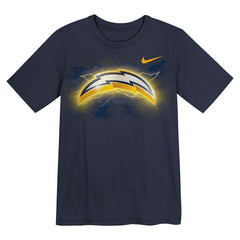Los Angeles Chargers Outerstuff Preschool Super Logo T-Shirt - Navy T-shirts
