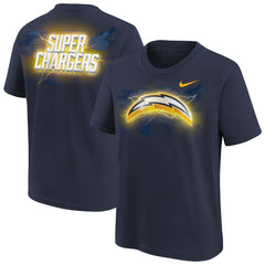 Los Angeles Chargers Youth Super Chargers Alt Pack T-Shirt - Navy T-shirts