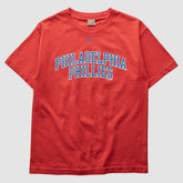 Philadelphia Phillies Nike 2000s T-Shirt - Red - XVintage T-shirts