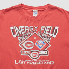 Cincinnati Reds 2002 T-Shirt - Red - Vintage T-shirts