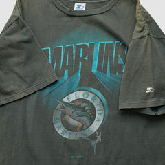 Miami Marlins Starter 90s T-Shirt - Black - 2XVintage T-shirts