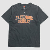 Baltimore Orioles Nike 2000s T-Shirt - Black - XVintage T-shirts
