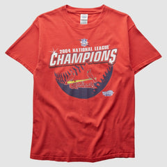 St. Louis Cardinals 2004 T-Shirt - Red - Vintage T-shirts