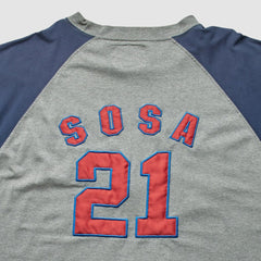 Chicago Cubs MLB Genuine Merchandise 90s T-Shirt - Gray - 3XVintage T-shirts