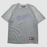 Texas Rangers Nike 2000s T-Shirt - Gray - Vintage T-shirts