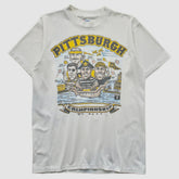 Pittsburgh Pirates Hanes 90s T-Shirt - White - Vintage T-shirts