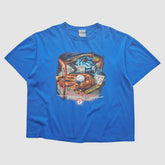 Texas Rangers 2008 T-Shirt - Blue - Vintage T-shirts
