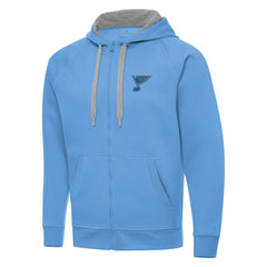 St. Louis Blues Antigua Victory Full-Zip Hoodie - Blue | US 203361778
