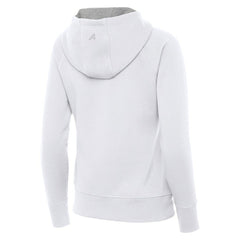 Boston Bruins Antigua Women's Victory Full-Zip Hoodie - White | US 203361794