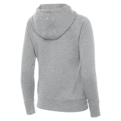 Boston Bruins Antigua Women's Victory Full-Zip Hoodie - Heather Gray | US 203361796