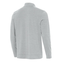 Boston Bruins Antigua Bright Quarter-Zip Pullover - Heather Gray | US 203361906
