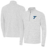 St. Louis Blues Antigua Cause Quarter-Zip Jacket - Gray | US 203361915