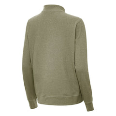 Boston Bruins Antigua Women's Crush Quarter-Zip Pullover - Olive | US 203361946